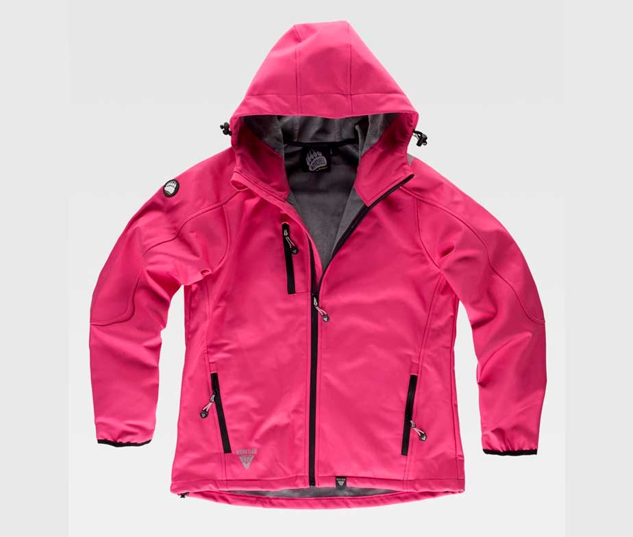 Softshell Cortavientos Mujer Impermeable Para El Frío - Imagen 6