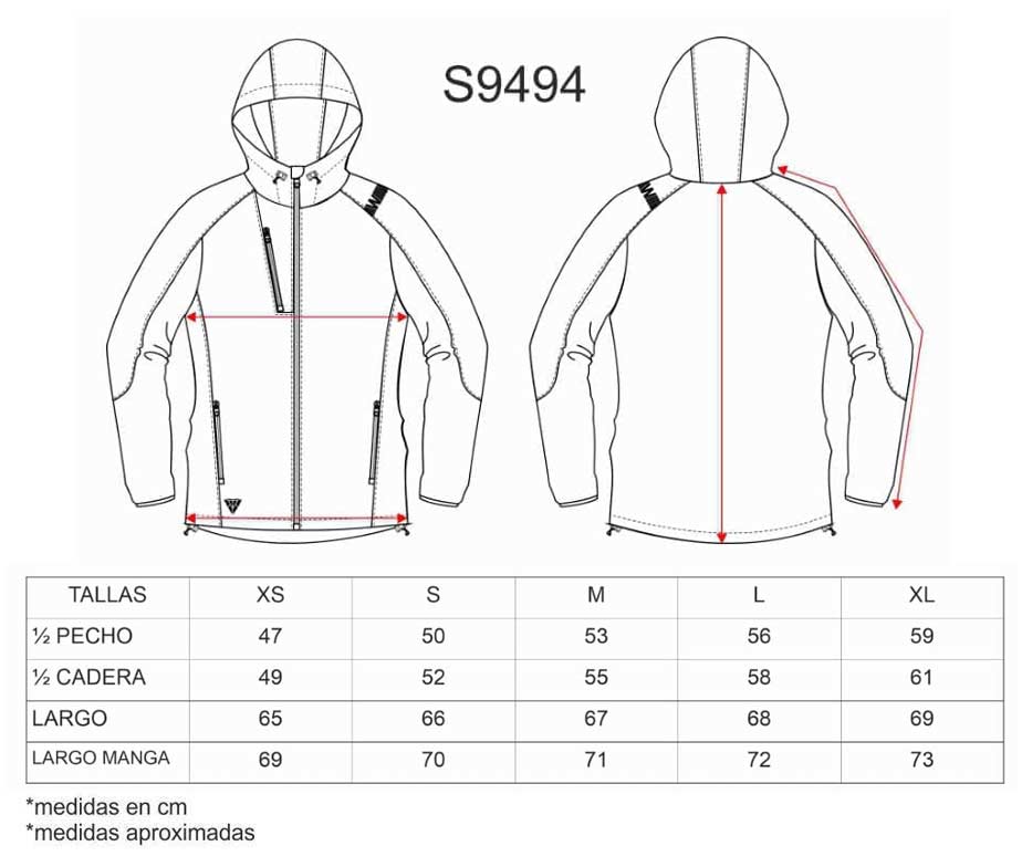 Softshell Cortavientos Mujer Impermeable Para El Frío - Imagen 3