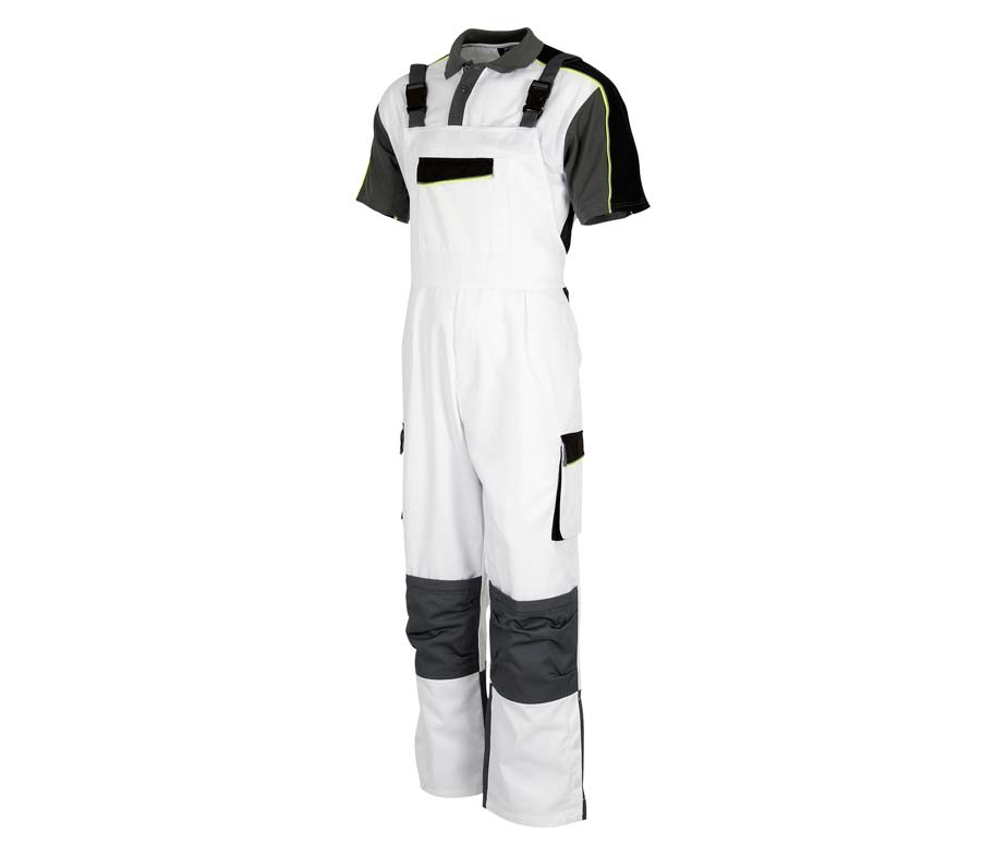 Pantalón Peto de Trabajo Bolsillo Rodilleras y Vivos Reflectantes - Imagen 3