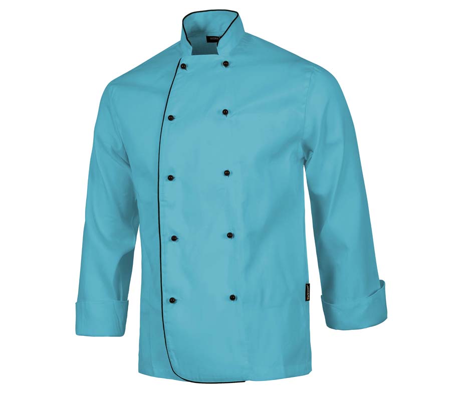 Casaca Cocinero Unisex Chef Hostelería Manga Larga - Imagen 2