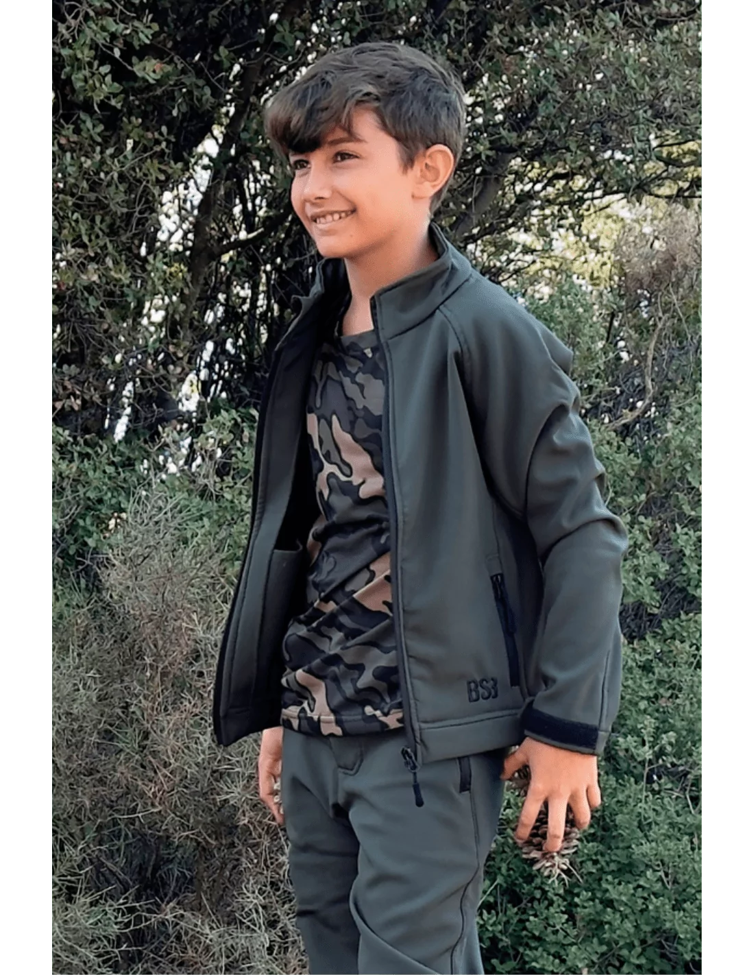 CHAQUETA NIÑO SOFT-SHELL JAVALAMBRE REF.2106 - Imagen 2