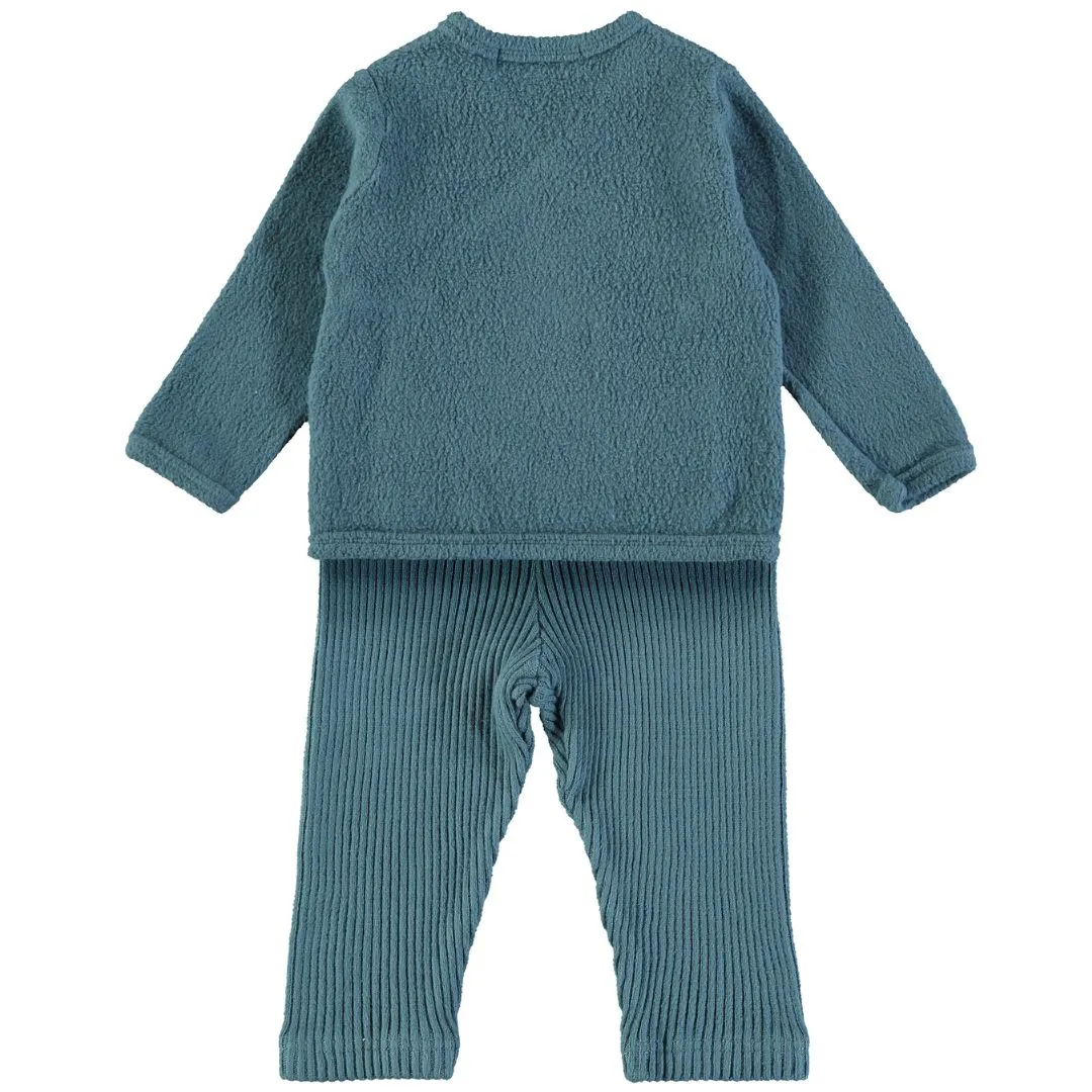 Conjunto Bebé Rib Baltic Blue | Baby Clic - Imagen 2