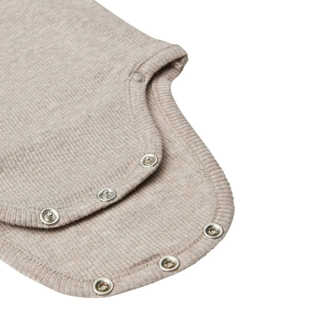 Body Bebé Canalé Taupe | Noppies - Imagen 3